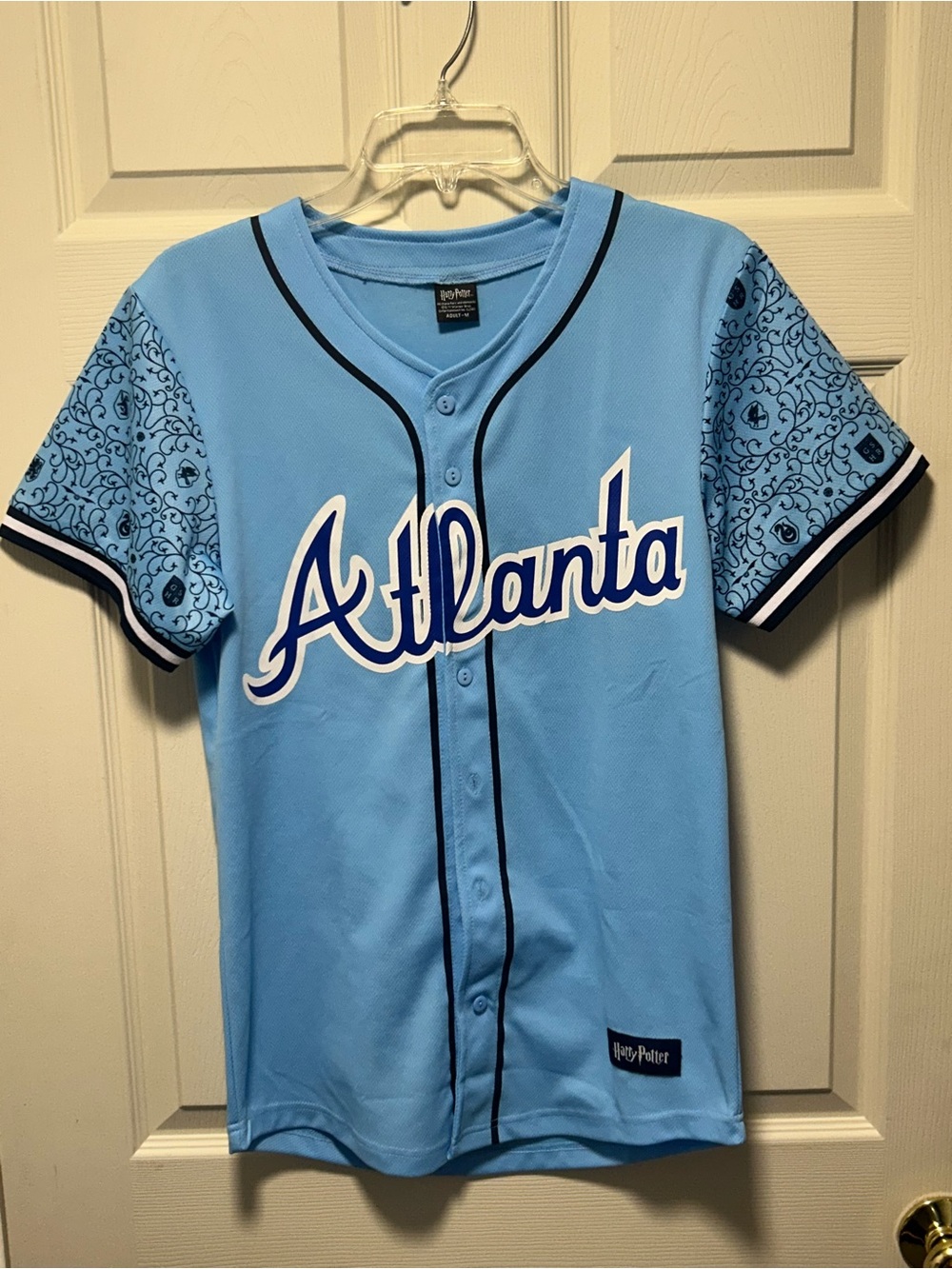 Atlanta Light Blue Baseball Jersey - Warner Bros.